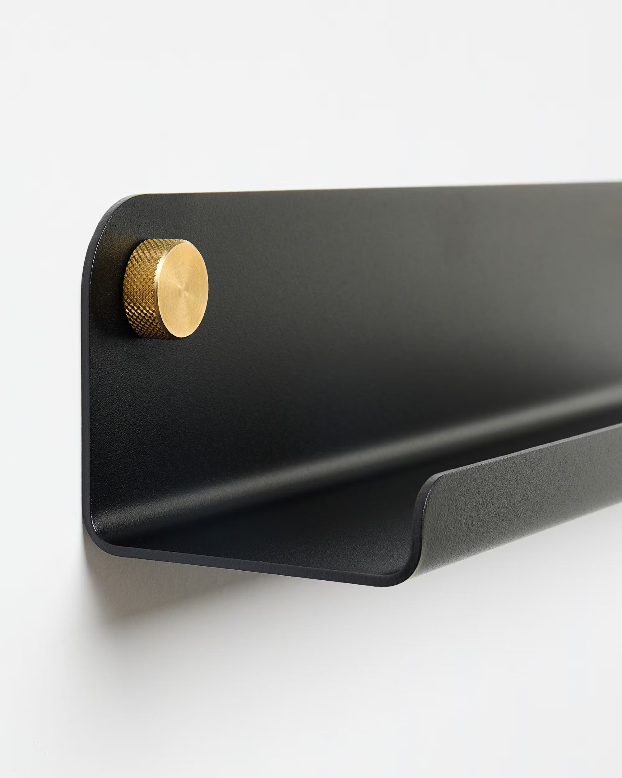 Norr Narrow shelf  | ウォールシェルフ ブラック 359 mm