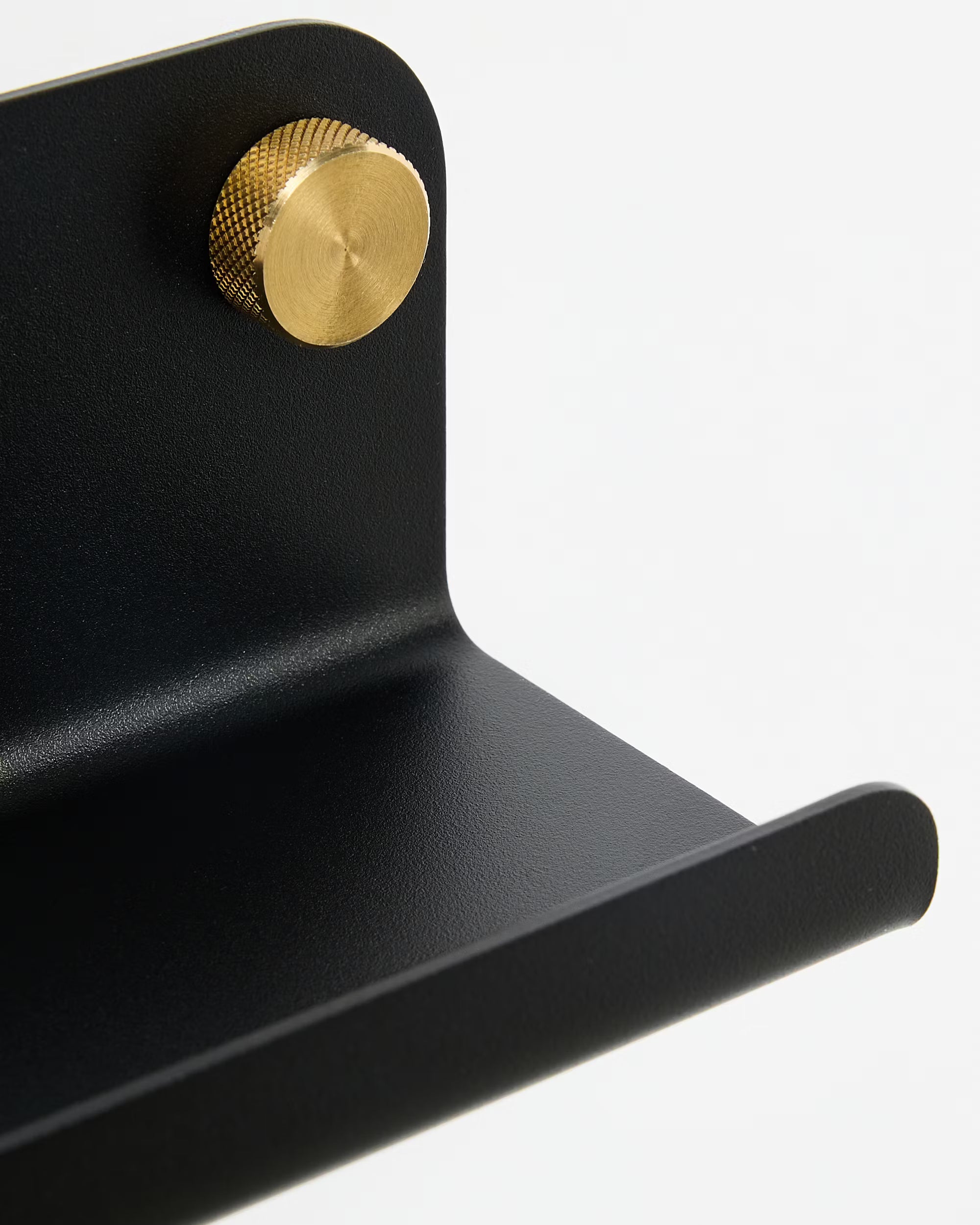 Norr Narrow shelf  | ウォールシェルフ ブラック 359 mm
