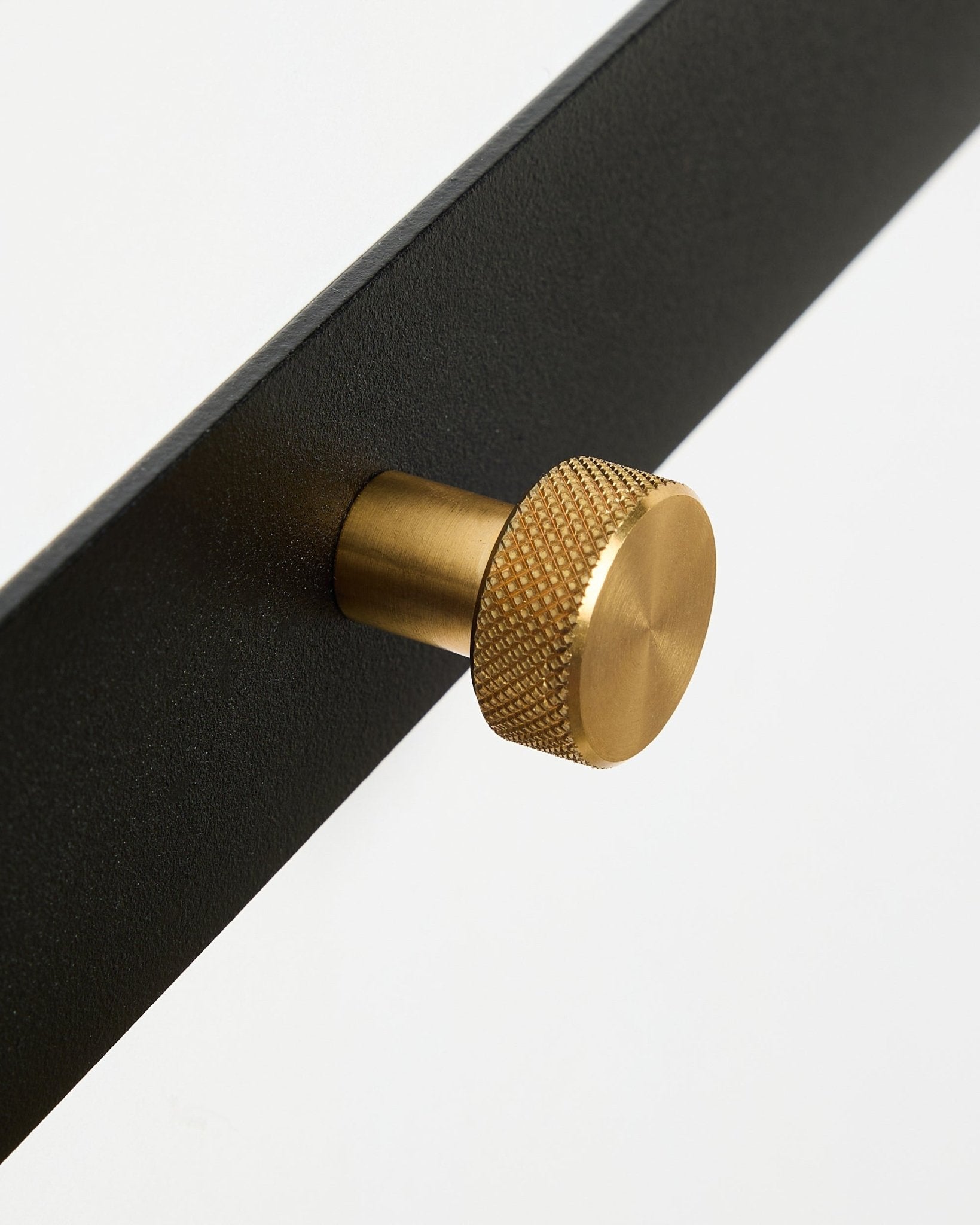 Norr Coat Hook Rack 5連フック | ブラック/ブラス