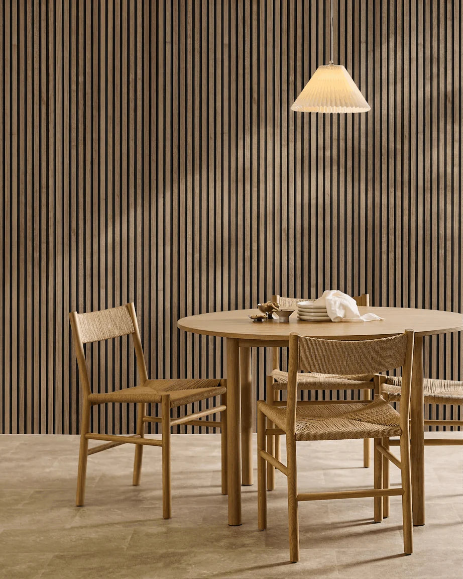 Akupanel240｜アコースティックパネル　ウォールナット×ブラックフェルト 240×60cm